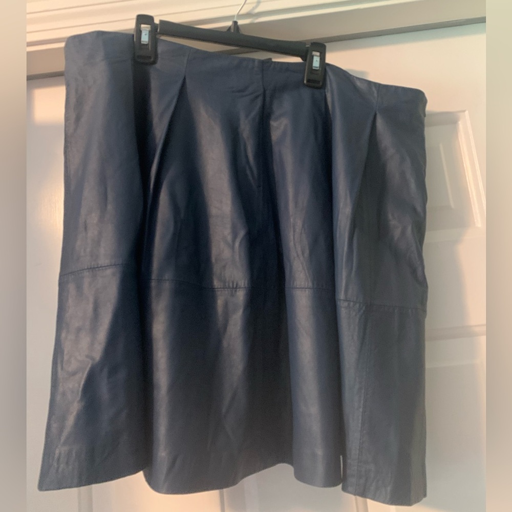 ASOS curve womens size 16 leather skirt